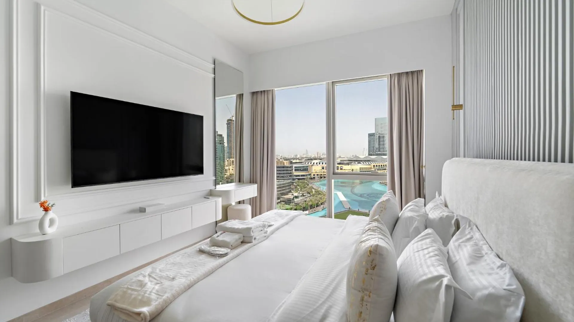 Luxurious 2Br With Full Burj Khalifa And Fountain View Apartment Dubai United Arab Emirates